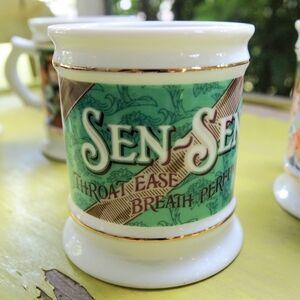 Vintage Sen Sen Coffee Mug The Corner Store Porcelain Mug Collection 1985